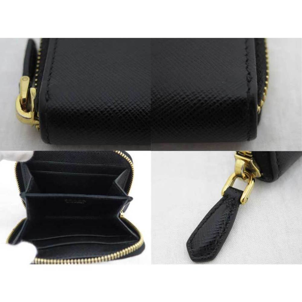 Prada Leather Card Saffiano Case Black - Picture 3 of 3